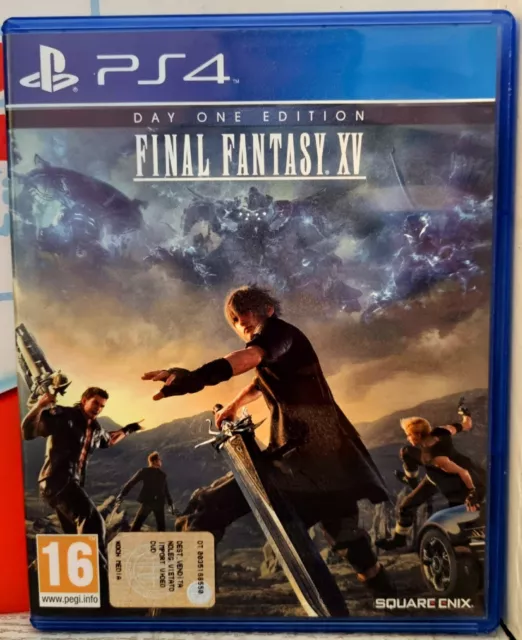 Final Fantasy Xv 15 Day One Edition Ps4 Playstation 4 Con Italiano* Buone Cond.