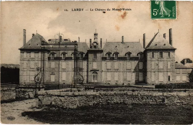 CPA Lardy Le Chateau du Mesnil-Voisin FRANCE (1371760)