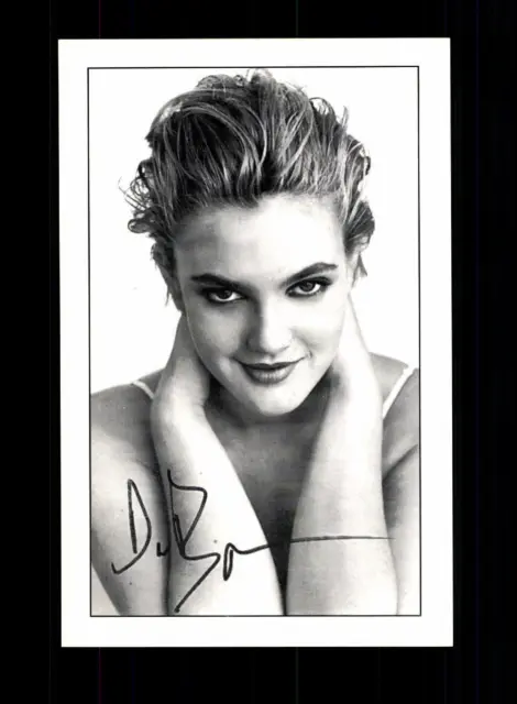 Drew Barrymore Autogrammkarte TOP ## BC 99031 D