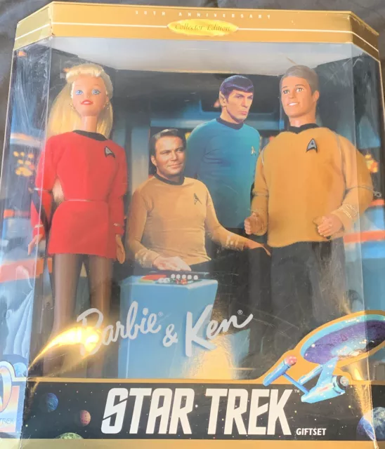 Star trek barbie sales and ken worth