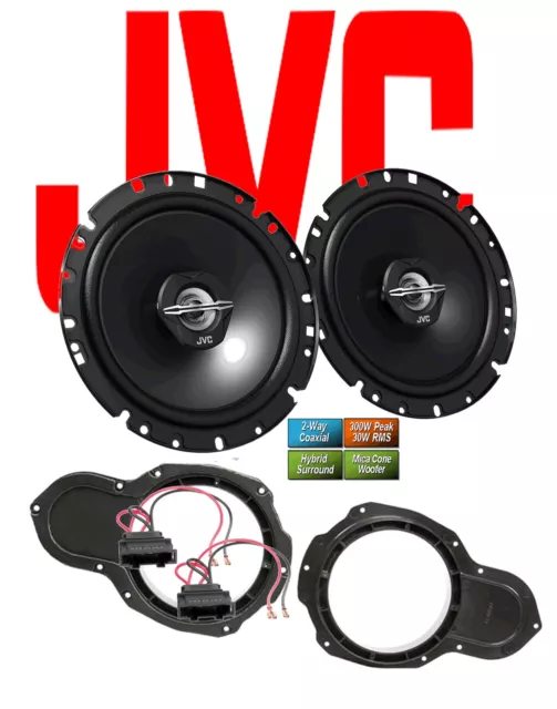 JVC Lautsprecher für VW PASSAT Typ 3C 2008 - 2012 Türen vorne 300 Watt 1720X