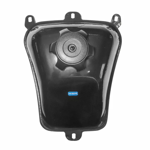 Top serbatoio benzina serbatoio lamiera tipo 4 dirt bike 110 cc 125 cc HMParts spedizione flash
