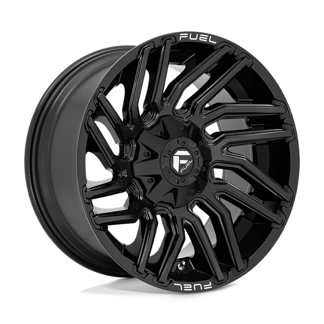 22 INCH BLACK Wheels Rims Chevy Silverado 2500 3500 Truck Fuel Typhoon