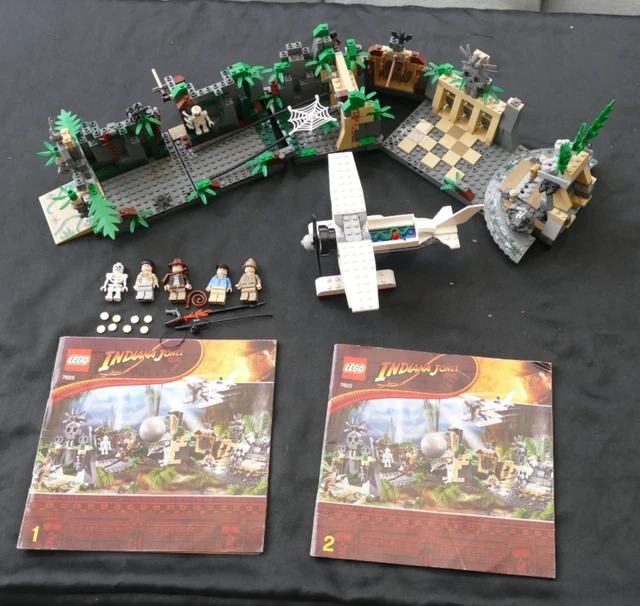 LEGO INDIANA JONES Temple Escape Set 7623 With Instructions MISSING lego-indiana-jones-temple-escape-set-7623-with-instructions-missing