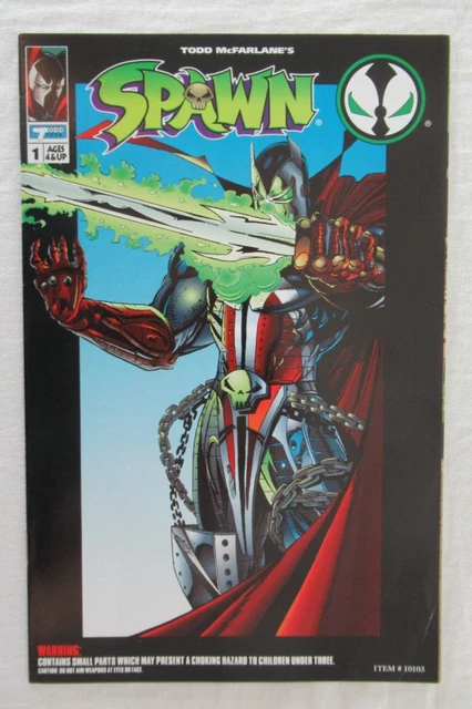 MEDIEVAL SPAWN FIGURE #1 Toy Insert Exclusive Comic Image Comics 1994 £ ...