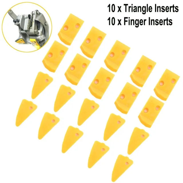 Inserti dito e triangolo premium nylon per cambiapneumatici Corghi & Hunter 20 pz