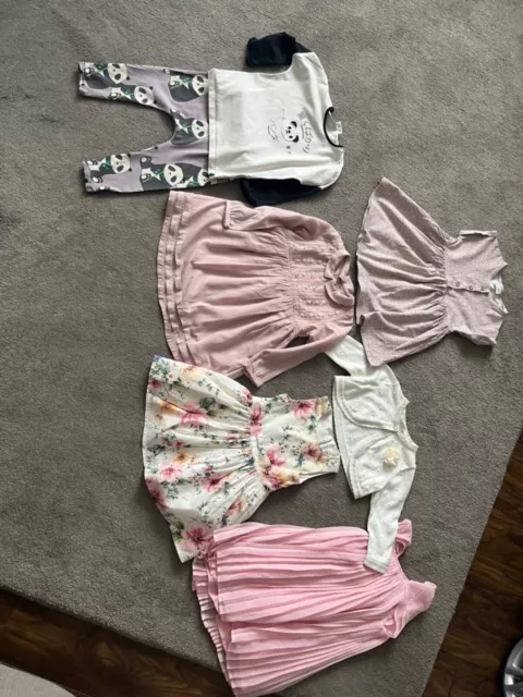 Baby girls clothes bundle 9-18 months