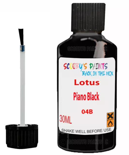 For Lotus Eletre Piano Black Touch Up Code 04B Scratch Car Chip Repair Paint