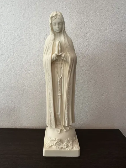 Madonna, Jungfrau Maria Skulptur,  Figur 20 cm, Alabaster