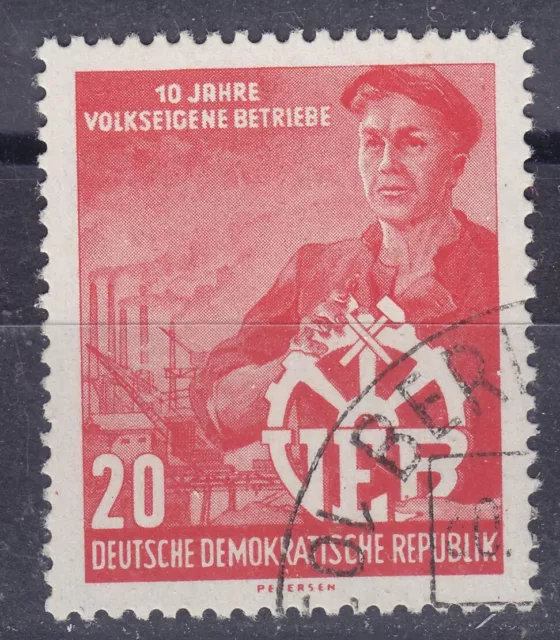 Briefmarken DDR Mi Nr. 527 YII besseres Wz 10 Jahre VEB SST