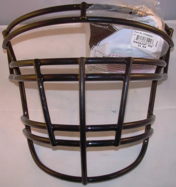 Schutt, Facemask, Gesichtsgitter, DNA RJOP-DW-XL, schwarz,  Neu,