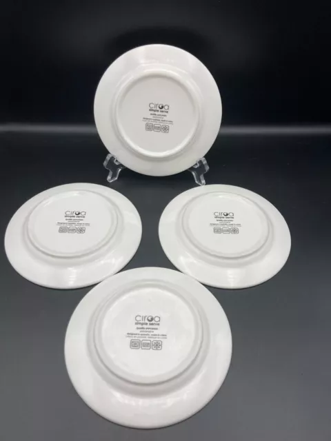 Ciroa Paris Eiffel Appetizer Dessert Plates (set of4) 2