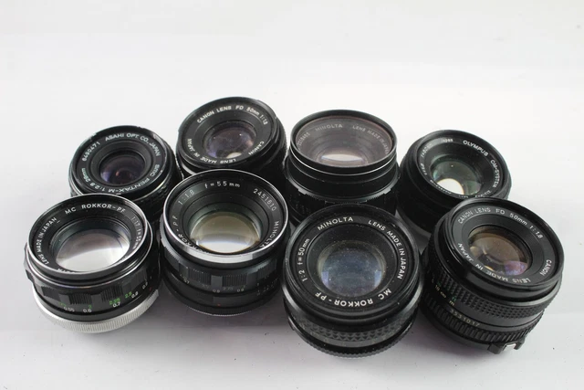 Vintage Lenses, Vintage Movie & Photography, Cameras & Photo