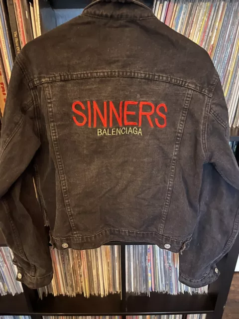 Balenciaga sinners denim hotsell