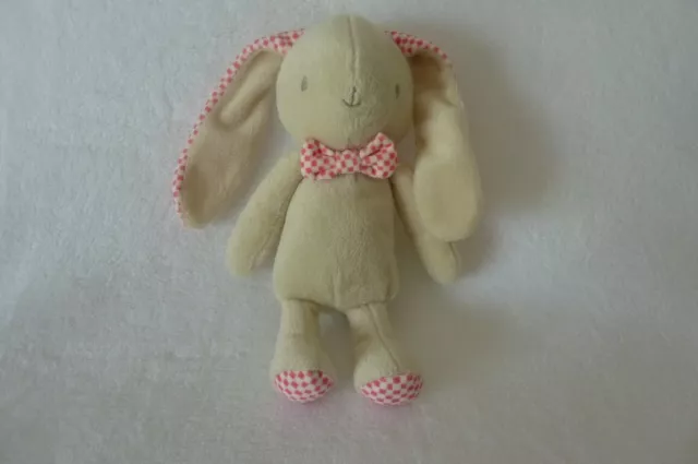 Doudou peluche lapin comme neuf Klorane