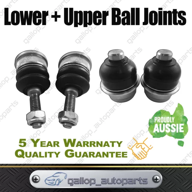 Front Upper + Lower Ball Kit 4PCS For Ford Falcon AU BA BF Inc XR6 XR8