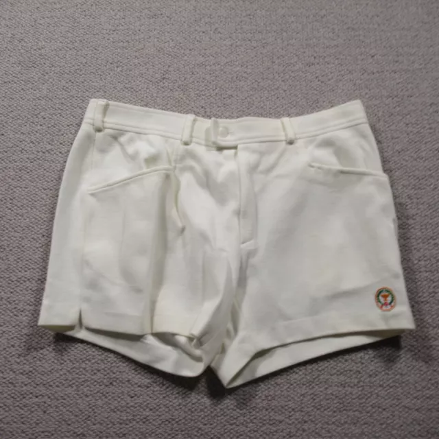 Vintage General Sports Shorts Mens Large White Tennis Festival italy 4205