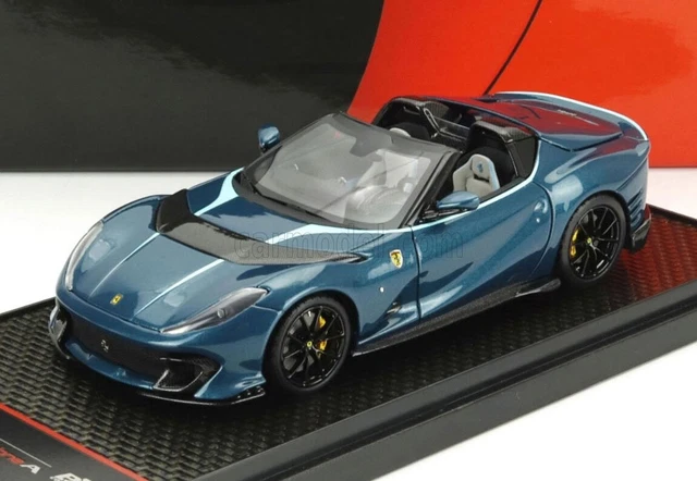 Modellino Auto Bbr models 1/18 Ferrari F8 Tributo Genève 2019 Rosso