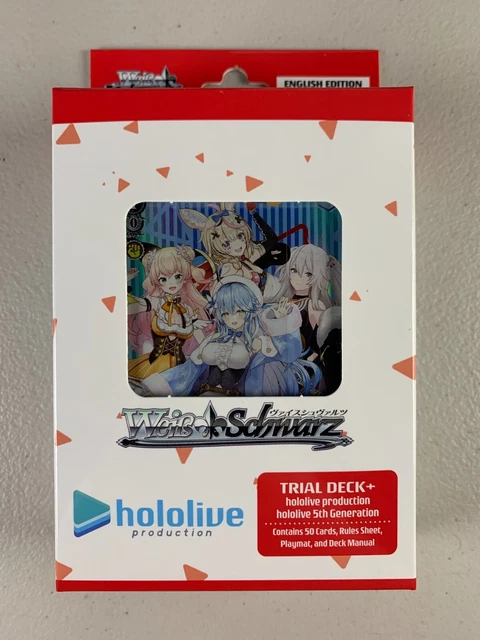 Thẻ bài Hololive Weiss Schwarz Trial Deck Gamer | Việt Nam Thẻ bài Hololive Weiss Schwarz Trial Deck Gamer | Việt Nam