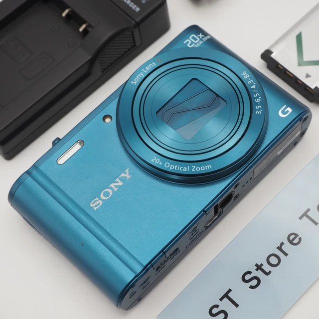 SONY Cyber Shot DSC-WX50 ブルー Buy Sony Cyber-Shot DSC-WX50 16.2MP Point-and-Shoot Digital