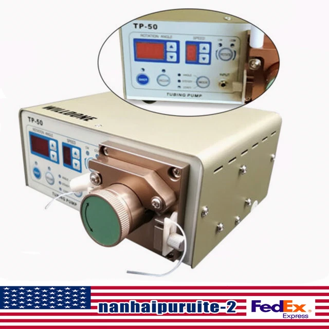 Adjustable Peristaltic Dispenser TP-50 Glue Dispensing Machine W/Power Cord 110V