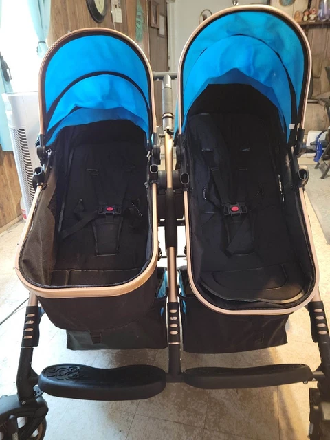 Yibaolai Double Stroller