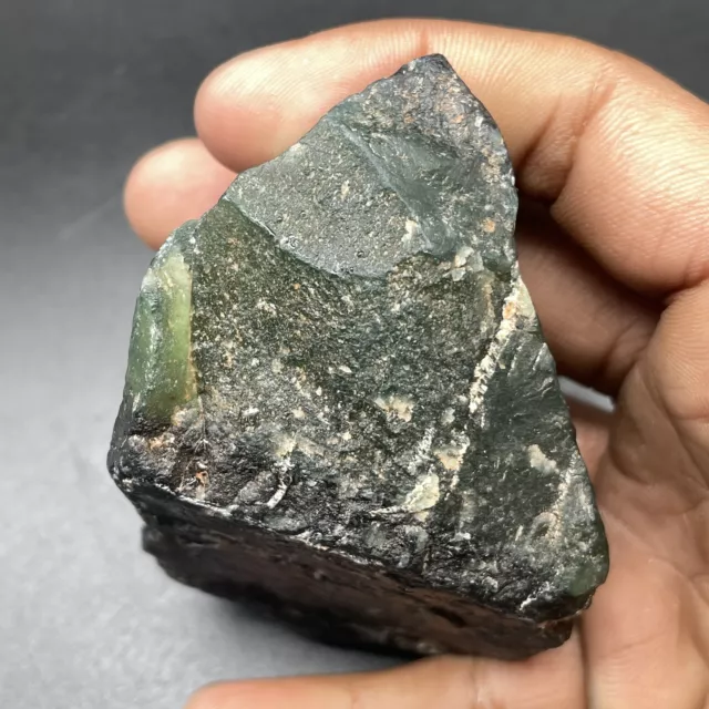 1145 Cts Natural Deep Green Serpentine Rough loose Gemstones 3