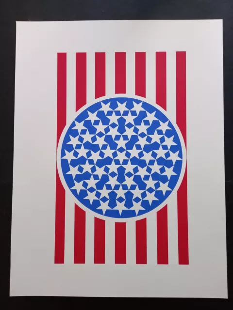 Robert Indiana Print "New Glory Banner"