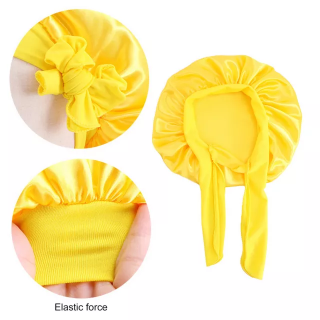 Children Shower Hat Smooth Protect Kids Hair Wrap Hat Shower Bonnet Elastic
