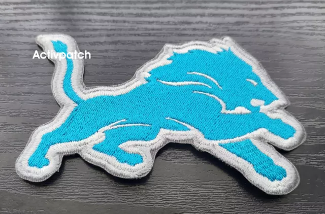 Nfl Football Detroit Lions Logo Patch Logo Superbowl Usa Sports Sew On