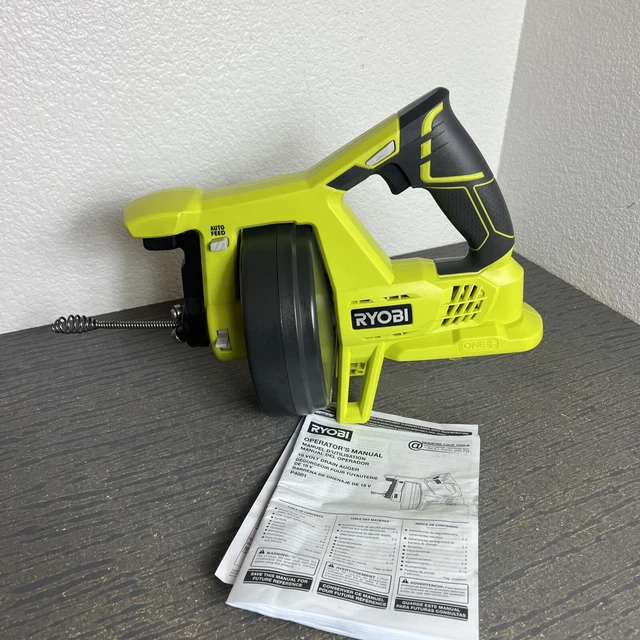 RYOBI P4001 ONE+ 18V Drain Auger Tool Only 57.99 PicClick