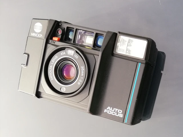 Appareil Photo Minolta Riva Zoom AF 5 – Argentique Compact 35mm – Testé – 1998