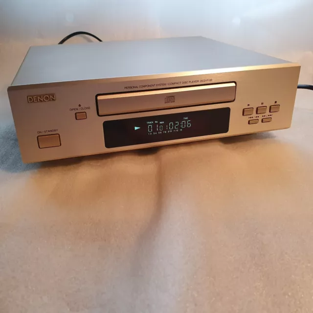 Denon DRA-F100  AM-FM Stereo Receiver / HiFi Amplifier with Phono ( Champagne )