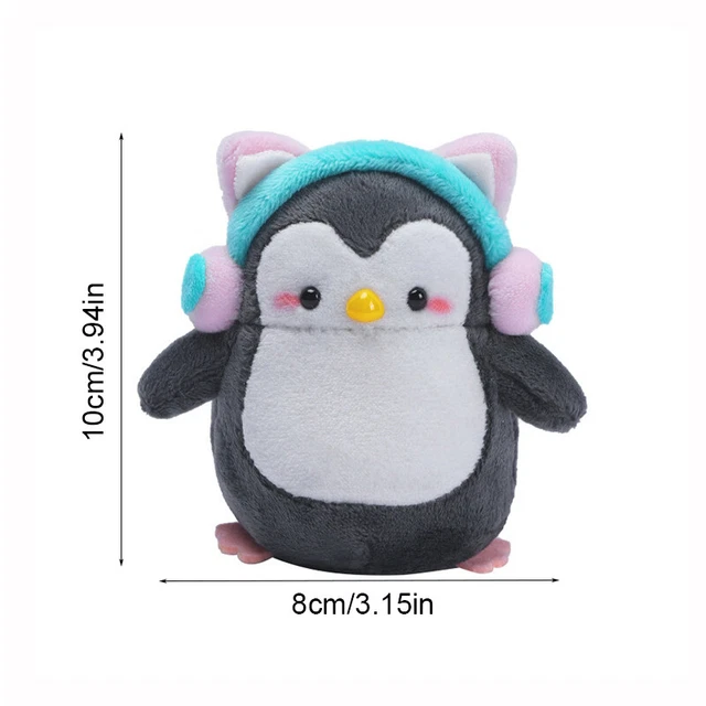 1Pc Penguin Keychain Cute Plush Keychains For Gifts Women Car Keys Keyring_x -wf 3