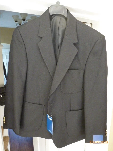 CHUMS MENS BLAZER Jacket Single Breasted 2brass Button Fastening