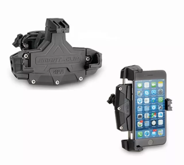 Givi Universel Smartphone Support M pour Motocyclette/ Scooter/ atv quad