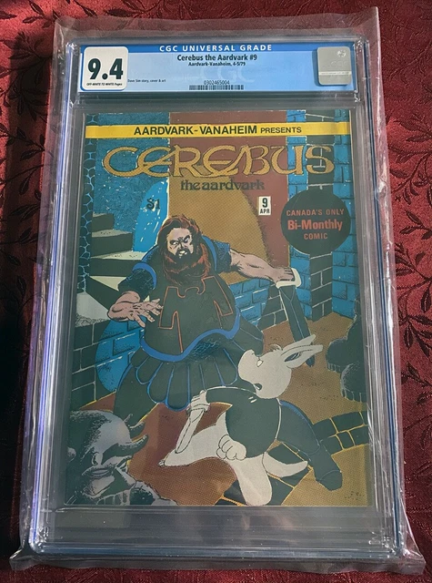 Aardvark-Vanaheim Cerebus Aardvark No. 9 CGC 9.4