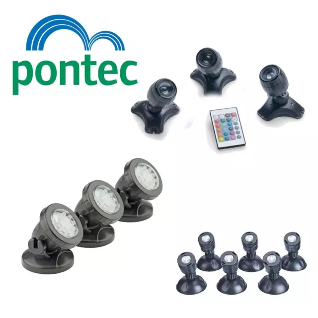 Oase Pontec Pondostar Led Pond Lights Set Underwater Submersible Garden Lighting