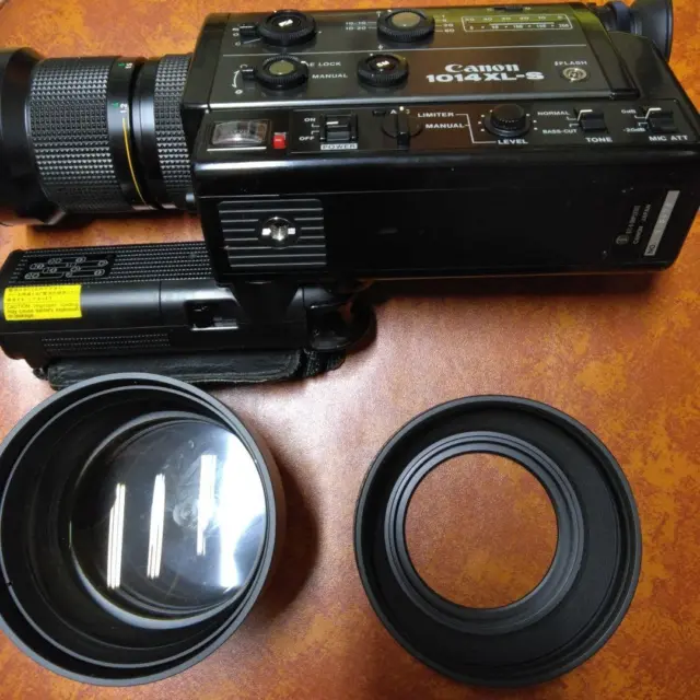 Cámara de película de video vintage Wissell retro Canon 1014XL-S Super 8 mm
