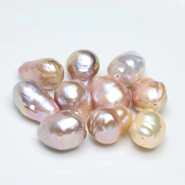 Perle De Culture D'eau Douce Naturelle Baroque – Diamètre 12-13mm, Idéale Création Bijoux