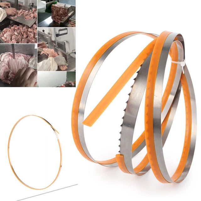 2845mm x16x0.56mm x3TPI Band Saw Blade Bone-In Meat Cutting Carbon Steel Tool