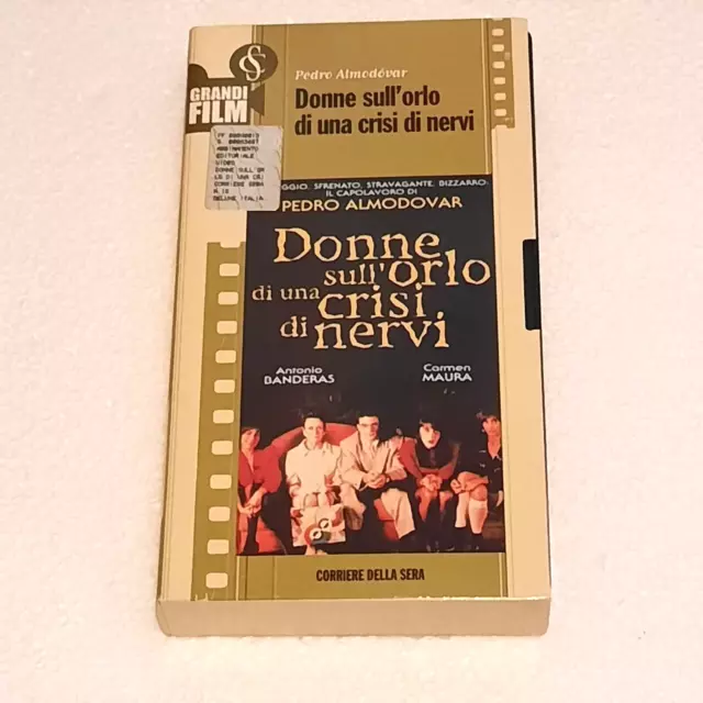 Donne Sull'orlo Di Una Crisi Di Nervi Vhs 1989 Corriere Della Sera Editoriale