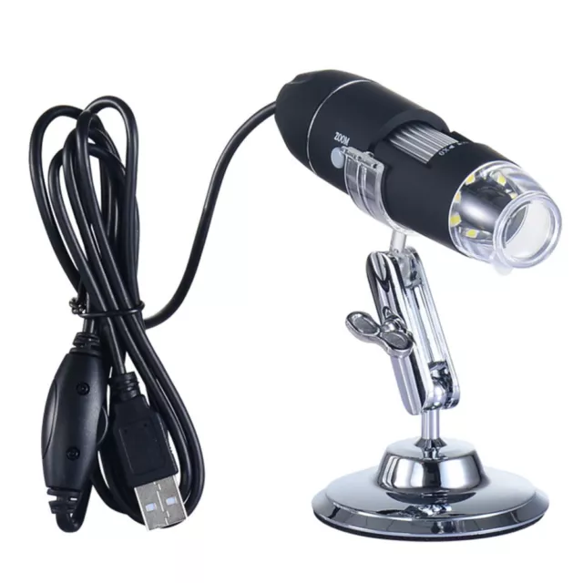 Loupe électronique portable avec microscope numérique 1000X 8 LED USB avec