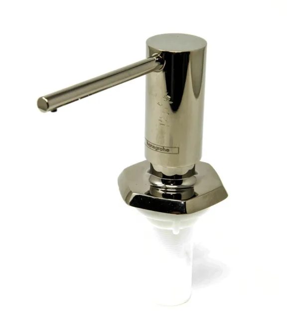 hansgrohe  Bath and Kitchen Sink Soap Dispenser Transitional Polished Nickel