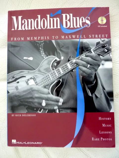 mandoline - livre mandoline bleus - from menphis to maxwell street - avec DVD -