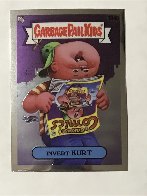 Garbage Pail Kids Chrome 1986 Series 5 Invert Kurt #184c Name Variation SP