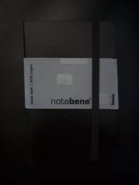 Notabene Notizbuch Hardcover 14x9 cm unliniert NEU!