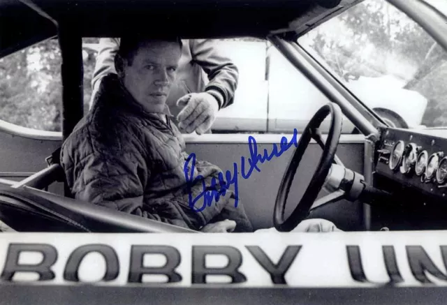 Bobby Unser Ford Torino Winner Pikes Peak Hillclimb 1969 Signed Photograph 2