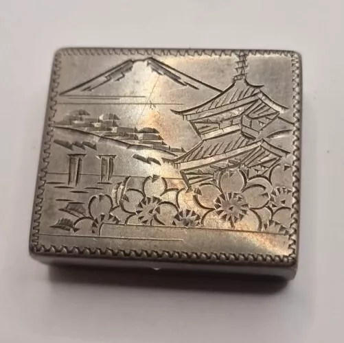 Vintage Silver Snuff Box