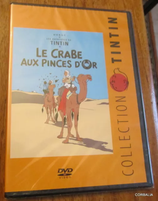 Dvd Collection Tintin / Le Crabe Aux Pinces D' Or ~ 1 Dvd Neuf
